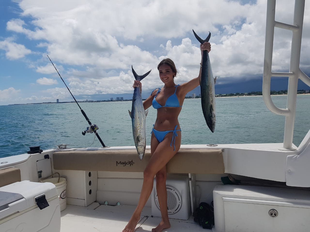 Mahi Mahi Dorado half-day fishing Panama with Majo