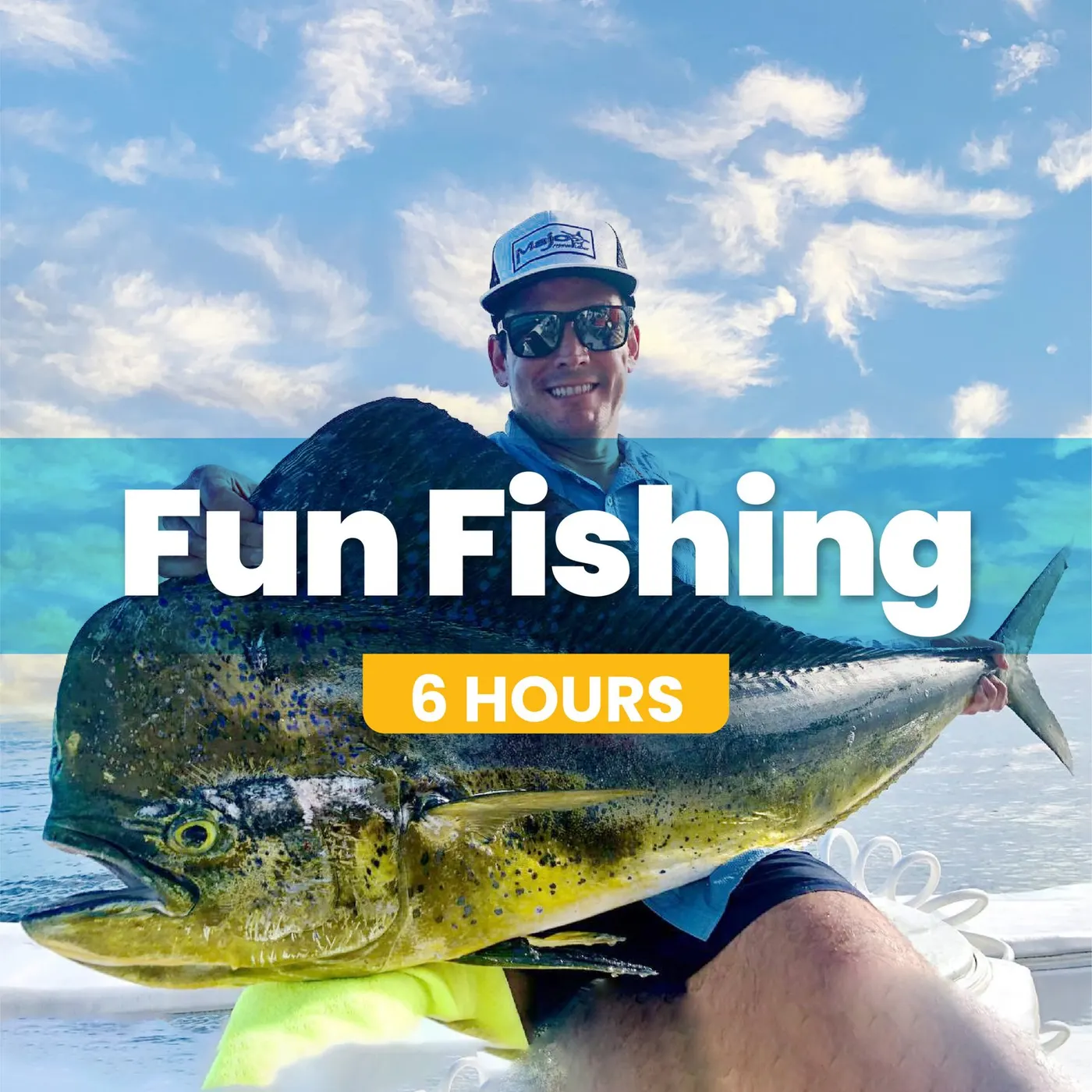 Fun Fishing 6 Hours — Jorge's charter card