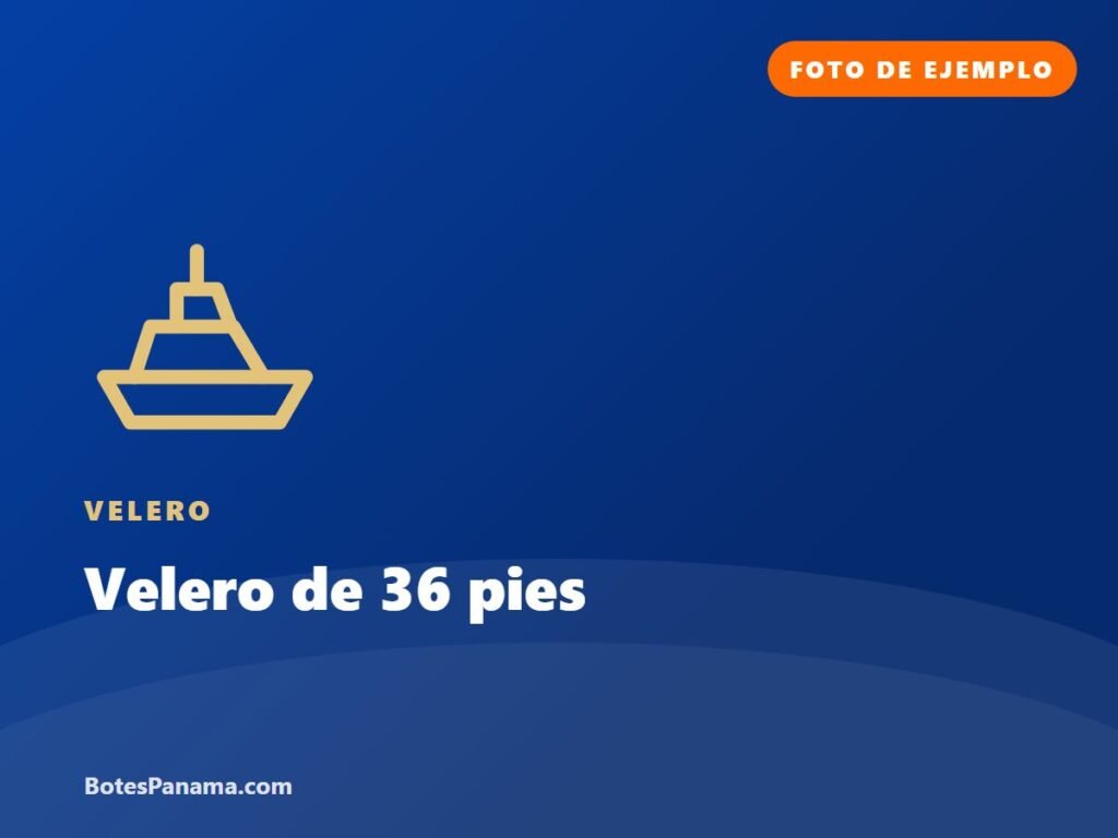 Velero de 36 pies (ejemplo) en venta en Panamá, foto 1